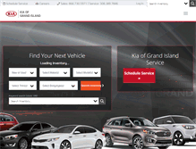 Tablet Screenshot of kiaofgrandisland.com